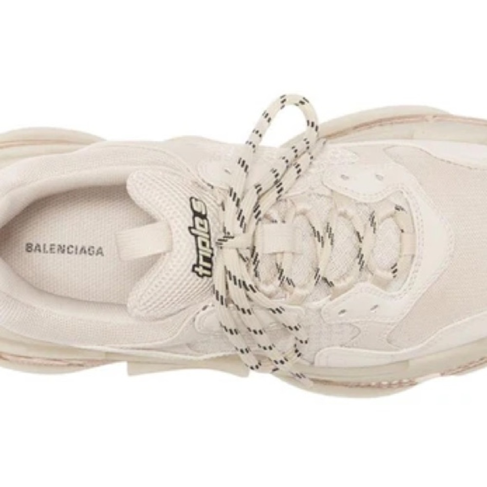 Balenciaga Cream Sneakers - Picture 7 of 7